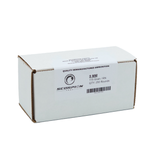Remanufactured <br> <br>9mm 115 gr Round Nose <br>250 Round Box
