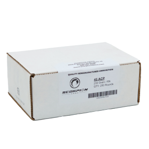 Remanufactured <br><br> 45 ACP 230gr Round Nose <br>250 Round box