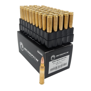 223 Rem 62gr Box<br> Full Metal Jacket <br> <br>50 Rounds