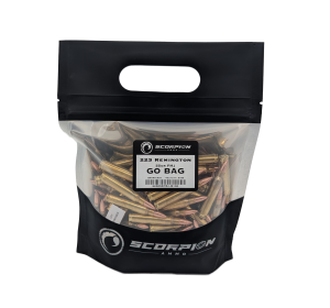GO BAG <br><br> 5.56x45mm 55 gr. FMJ  <br>100 Round Bag