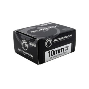 Scorpion 10mm <BR><BR>180gr JHP <BR>20/Box