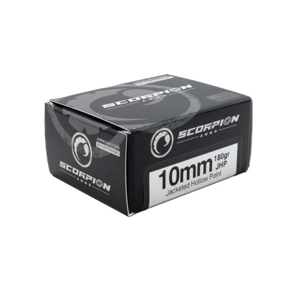 Scorpion 10mm <BR><BR>180gr JHP <BR>20/Box - Image 2