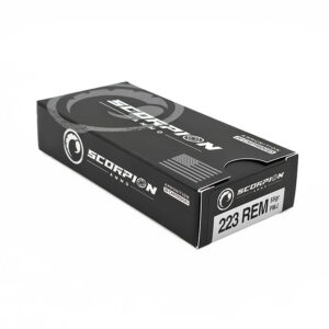 Scorpion 223 Rem <BR><BR><BR><BR>55gr FMJ <BR>20/Box