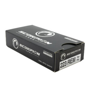 Scorpion 223 Rem <BR><BR>55gr FMJ <BR>20/Box