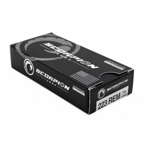 Scorpion 223 Rem <BR><BR><BR><BR>55gr VMX <BR>20/Box