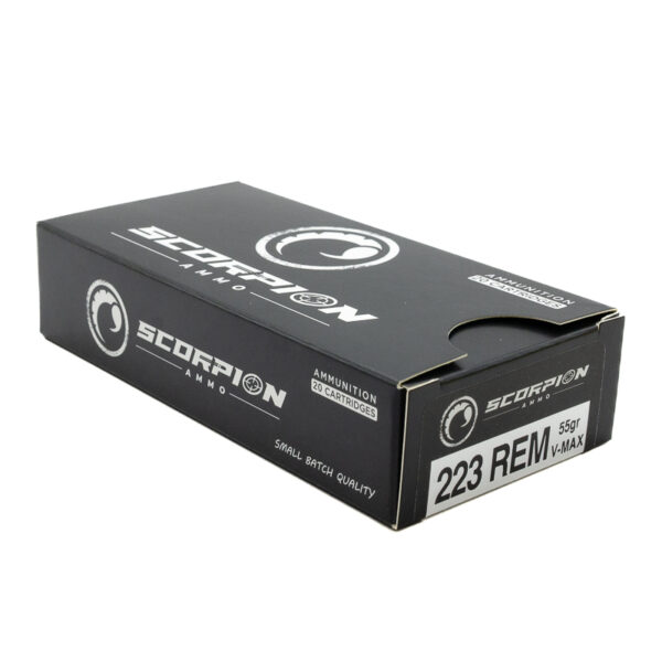 Scorpion 223 Rem <BR><BR>55gr VMX <BR>20/Box - Image 2