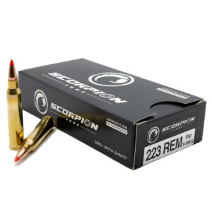 Scorpion 223 Rem <BR><BR>55gr VMX <BR>20/Box