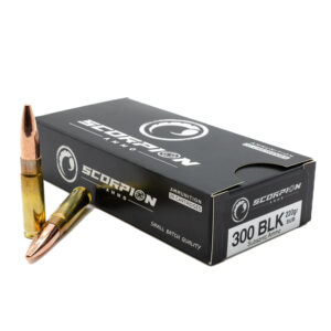 Scorpion 300 Blk <BR>SUBSONIC <BR><BR>220gr SUB<BR>20/Box