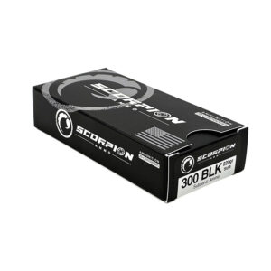 Scorpion 300 Blk <BR>SUBSONIC <BR><BR><BR>220gr SUB <BR>20/Box