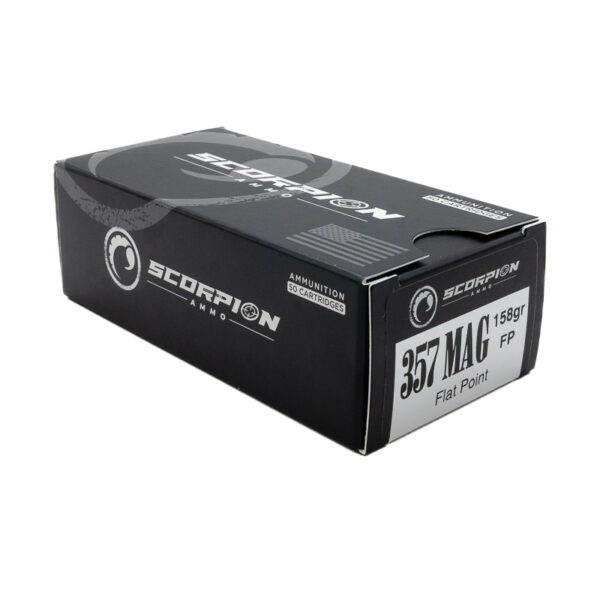 Scorpion 357 Magnum <BR><BR>158gr FP <BR>50/Box - Image 2