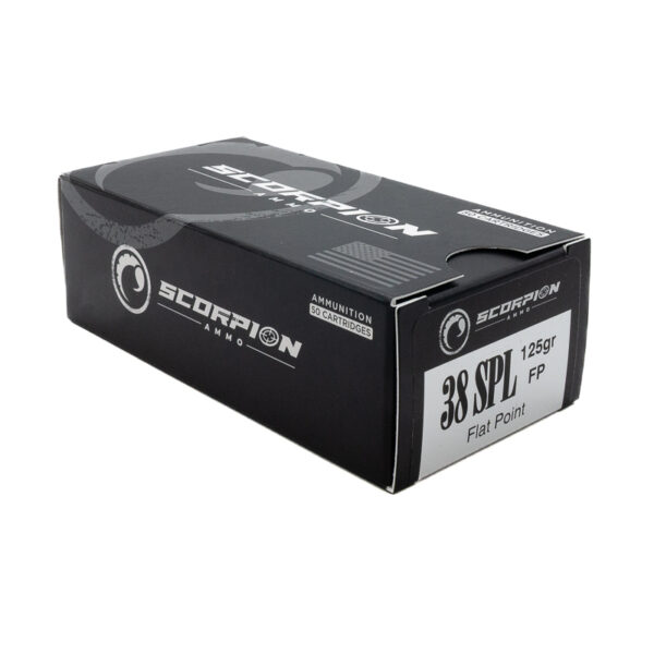 Scorpion 38 Special <BR><BR>125gr FP <BR>50/Box - Image 2