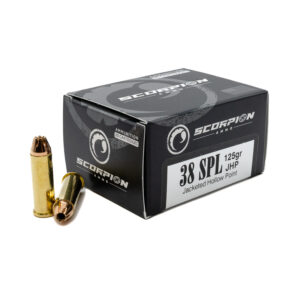 Scorpion 38 Special <BR><BR>125gr JHP <BR>20/Box