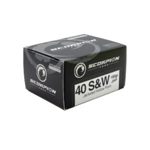Scorpion 40 S&W <BR><BR>180gr JHP <BR>20/Box