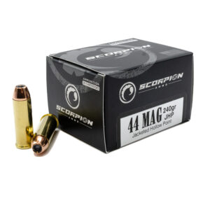Scorpion 44 Magnum <BR><BR>240gr JHP <BR>20/Box
