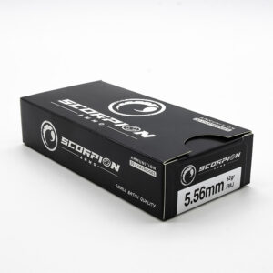 Scorpion 5.56mm <BR><BR> 62gr FMJ <BR>20/Box