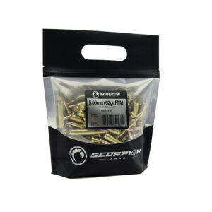 Scorpion 5.56mm<BR><BR> 62gr FMJ <BR>100/Go Bag