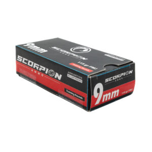 Scorpion 9mm <br>Training  <BR><BR>115gr FMJ <BR>50/Box