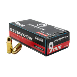 Scorpion 9mm <br>Training  <BR><BR>115gr FMJ <BR>50/Box
