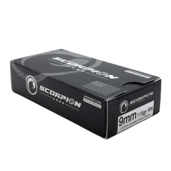 Competition 9mm <BR>USPSA Certified<BR><BR>115gr RN <BR>50/Box - Image 2