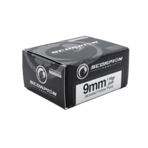 Scorpion 9mm <BR>Self Defense<BR><BR>115gr JHP <BR>20/Box