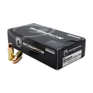 Scorpion 9mm <BR>SUBSONIC<BR><BR>147gr RN  <BR>50/Box