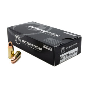 Scorpion 9mm <BR>SUBSONIC <BR><BR>165gr RN  <BR>50/Box