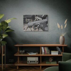 Gun Enthusiast Matte Canvas Wall Art