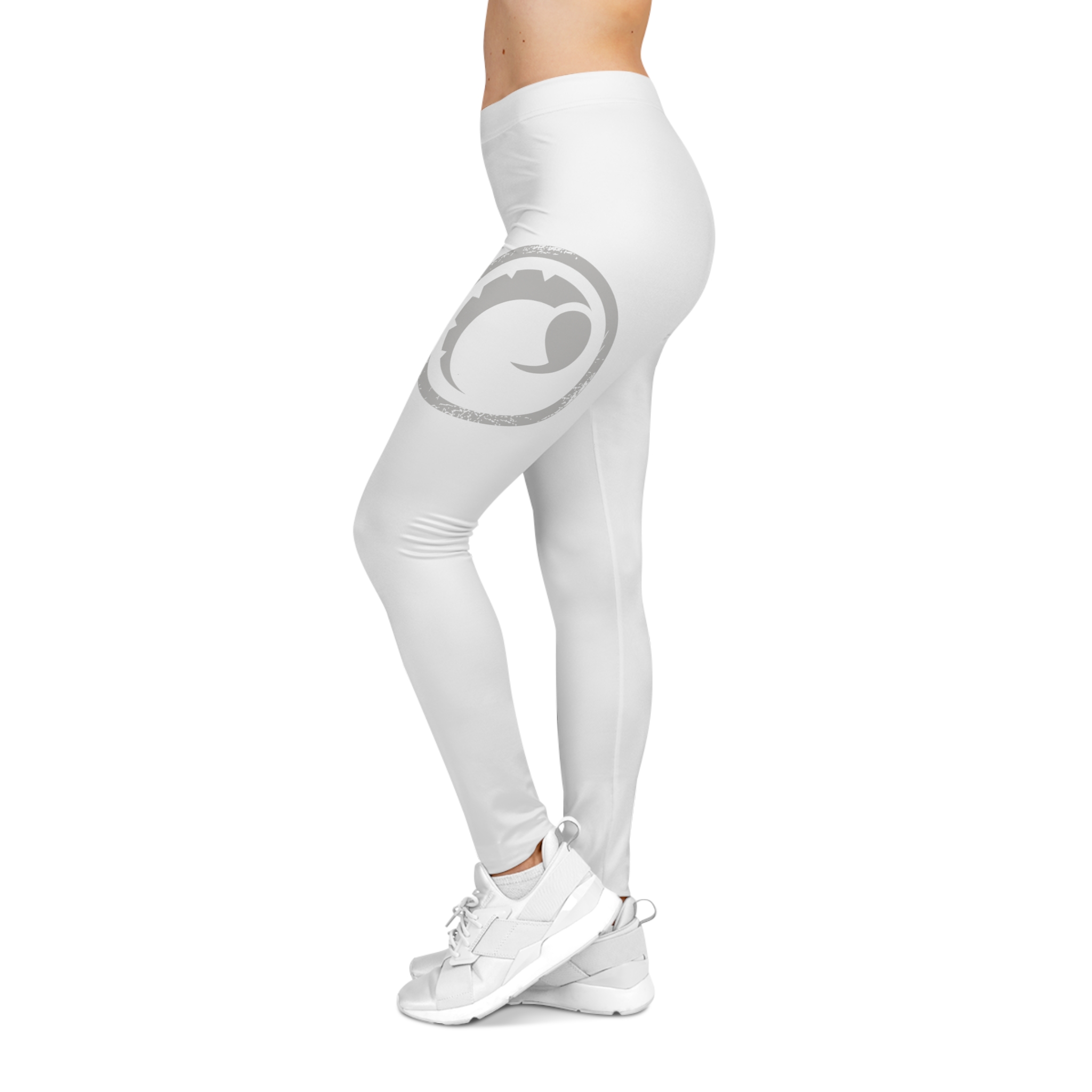 Stylish Women's Scorpion Ammo Leggings White - Image 4