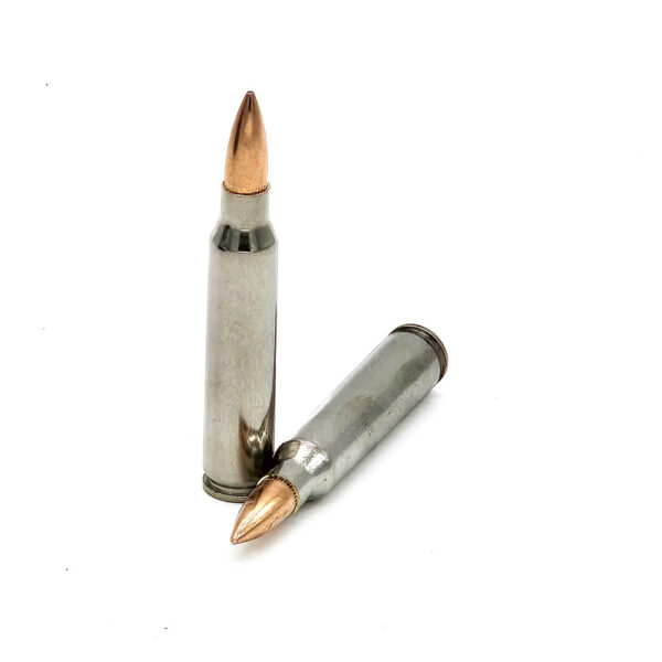 Scorpion 223 Rem <BR>Remanufactured<BR>Nickel Brass<BR><BR>55gr FMJ <BR>100/Go Bag - Image 3