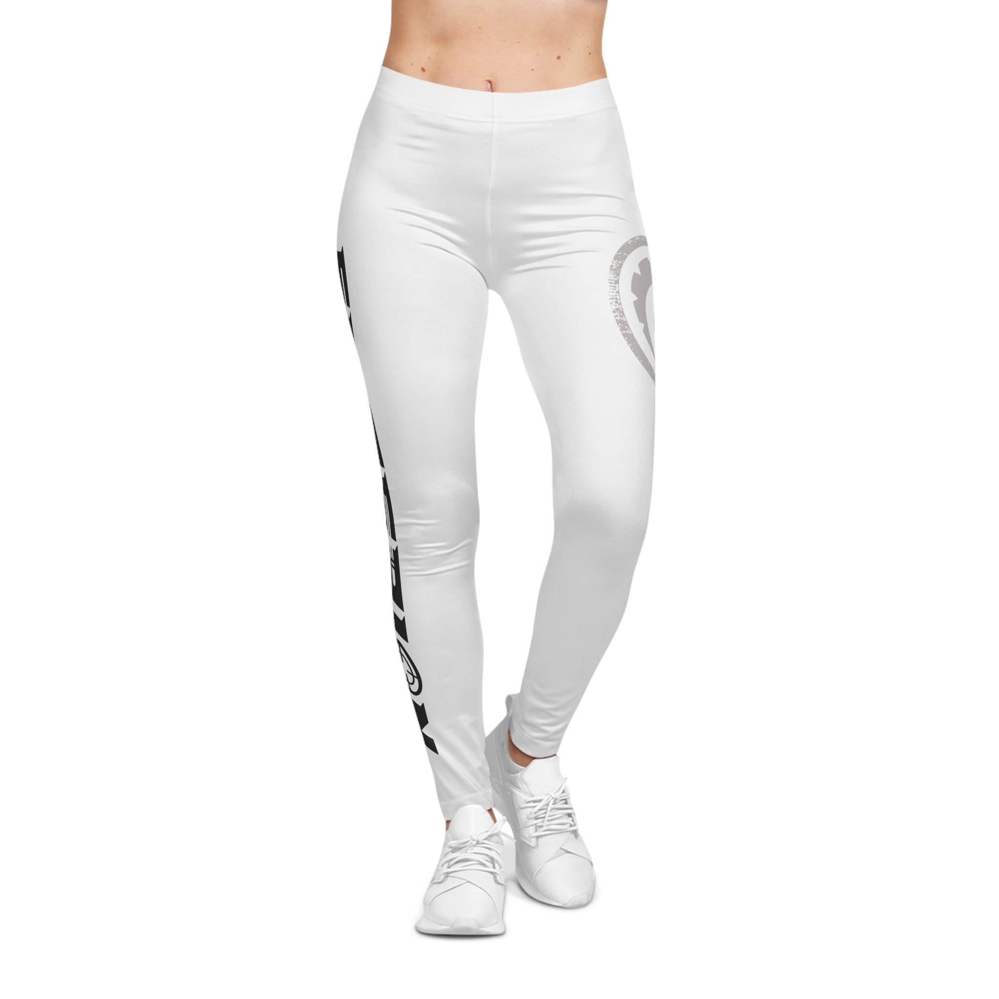 Stylish Women's Scorpion Ammo Leggings White - Image 2