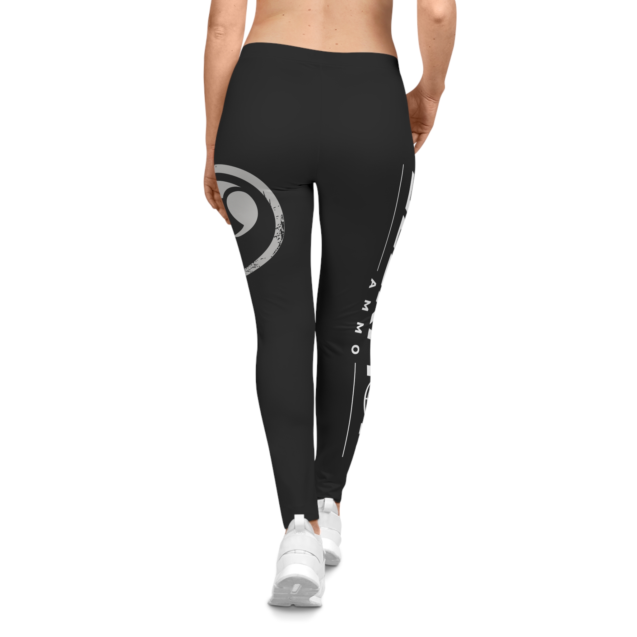 Stylish Women's Scorpion Ammo Leggings Black - Image 3